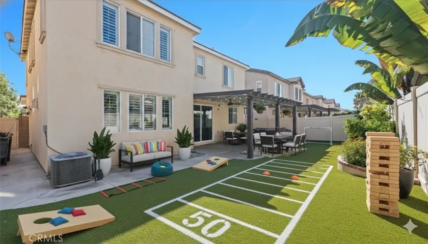 Backyard *Virtually Staged Photo With AI*