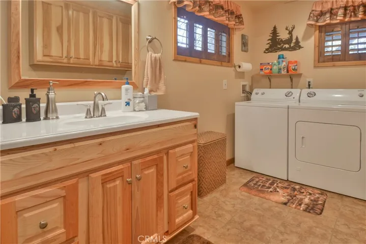 Master Bath with Laundry