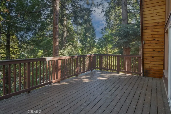 Large Back Deck for Entertaining