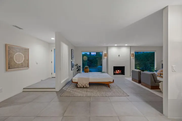 Living room with ambience