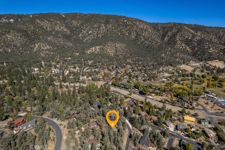 The road on the lower left is Cedarwood Drive and the one in the lower center is Tyndall. Crossing across from the right side is Mil Potrero Highway. We are looking north with the golf course and clubhouse on the right.