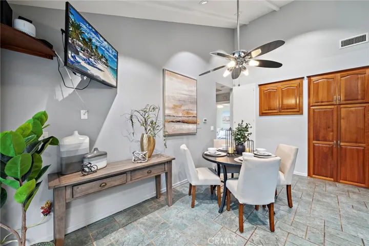 Casual dining area