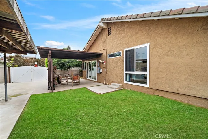Large grass area for endless play