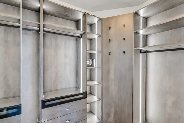 one of TWO master suite closet