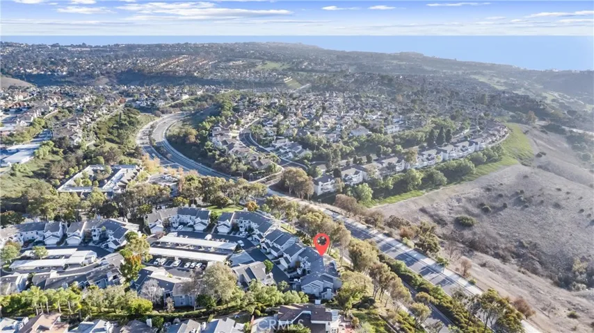 Private end of cul de sac location with ocean hills and greenbelt views!
