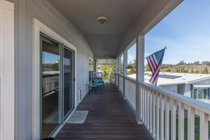 Rear deck with Panoramic views