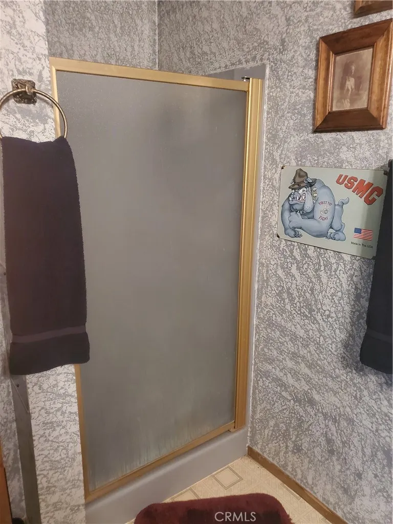 Shower in Game Room