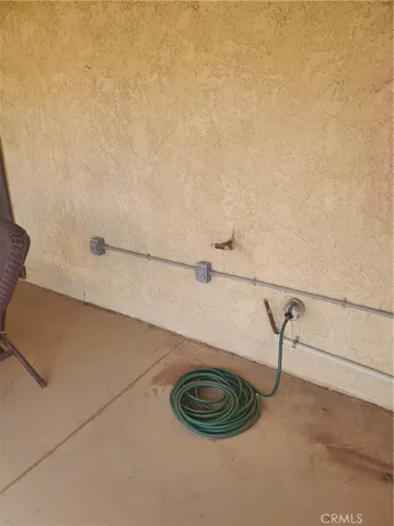 Propane Connection to BBQ in Back Patio