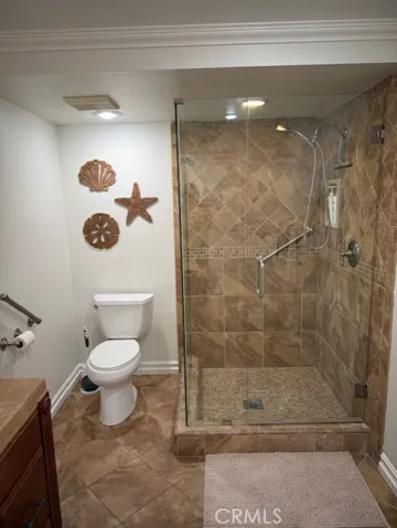 Downstairs Walk In Shower