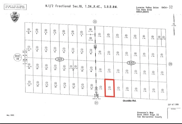 48590 Ocotillo Road, Johnson Valley, California 92285