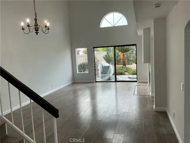 As you enter - Dining area (one option) & Living Room