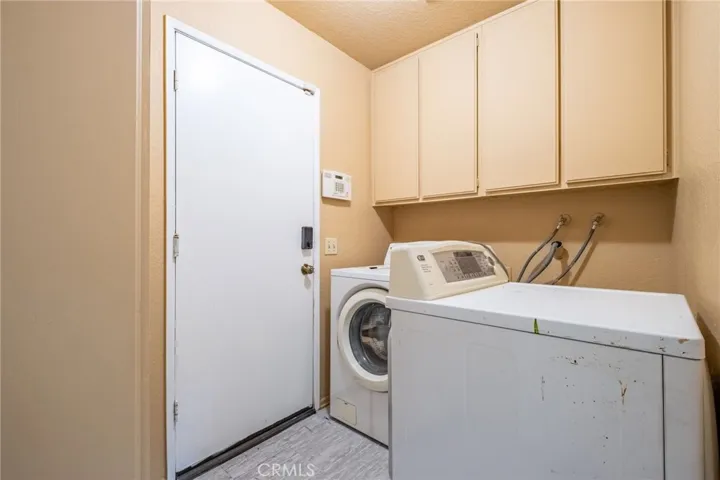 Landry room is nest the the garage