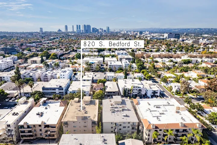 Excellent central location - viewing toward Westwood Village.