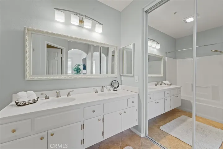 Primary suite bathroom