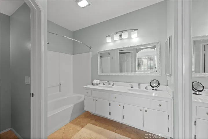 Primary suite bathroom