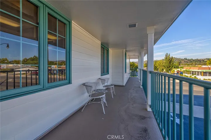 Upstairs Balcony