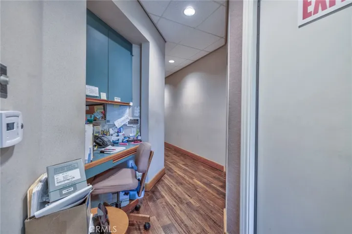 Hall desk area