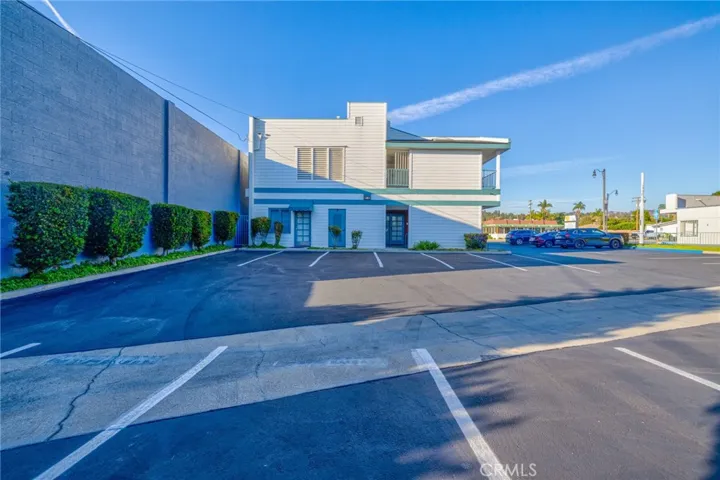Another view of the parking lot