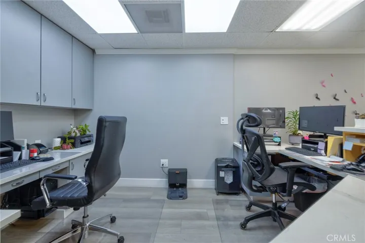 Reception area, suite 101
