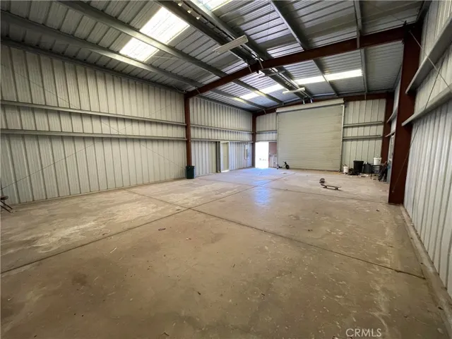50'X40' metal Butler bldg. interior adjacent to main house