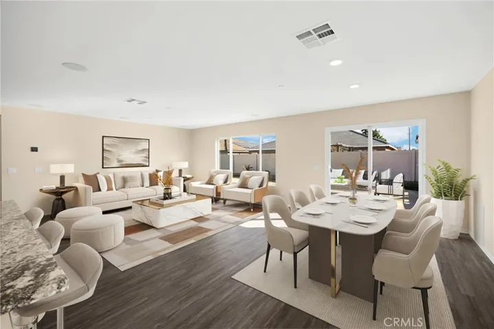 Great Room Virtual Staging