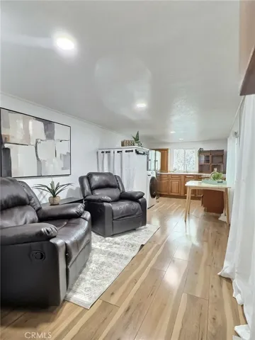 Living Room, Kitchen