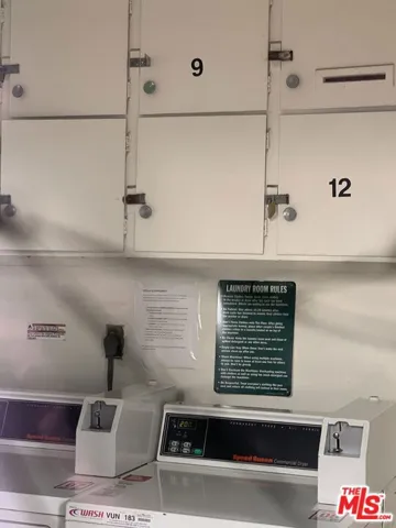 LAUNDRY AREA/STORAGE