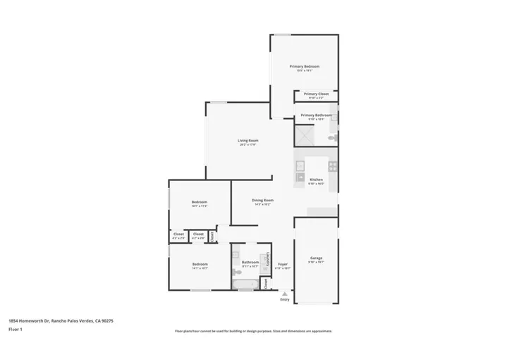 1854 Homeworth, Rancho Palos Verdes, California 90275