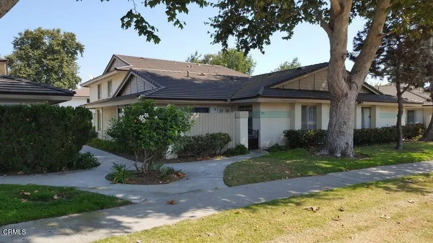 Sharon side of house