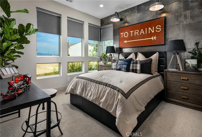 Secondary Bedroom: Sora type - Skylar II Collection - Photos of Model home.  Not actual home for sale.  Home is still under construction.
