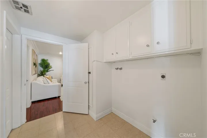 laundry area