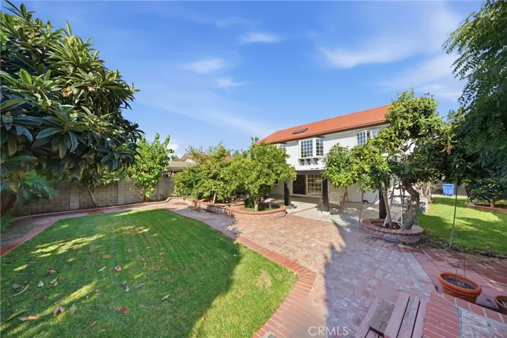 Spacious back yard