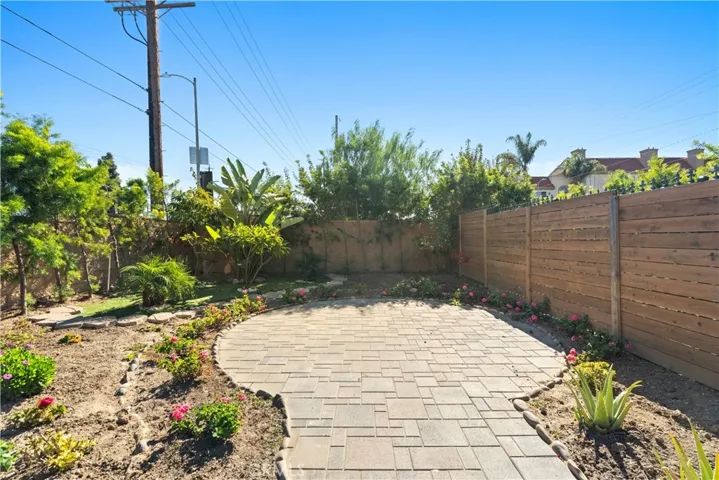 Backyard close