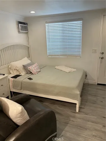 Bed in studio