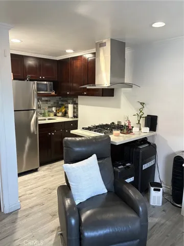 Part of Kitchen in studio