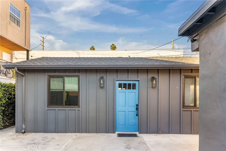 Front of the second unit in the back.