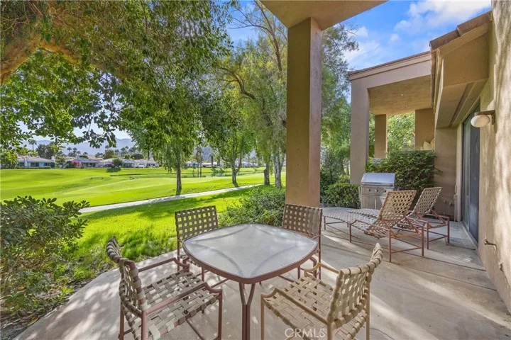 Back patio view