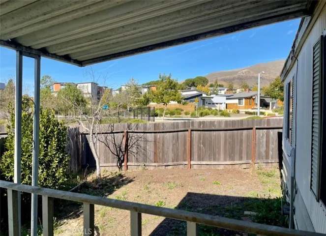 Yard from front deck