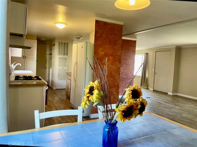 Dining area looking at kitchen