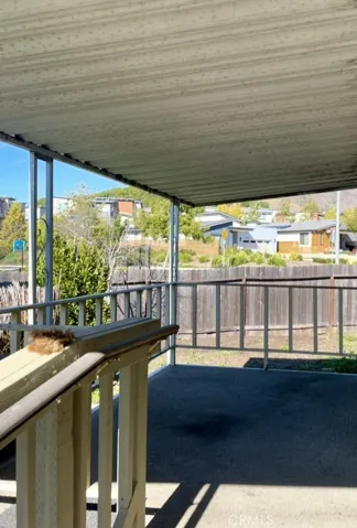 Covered front entry