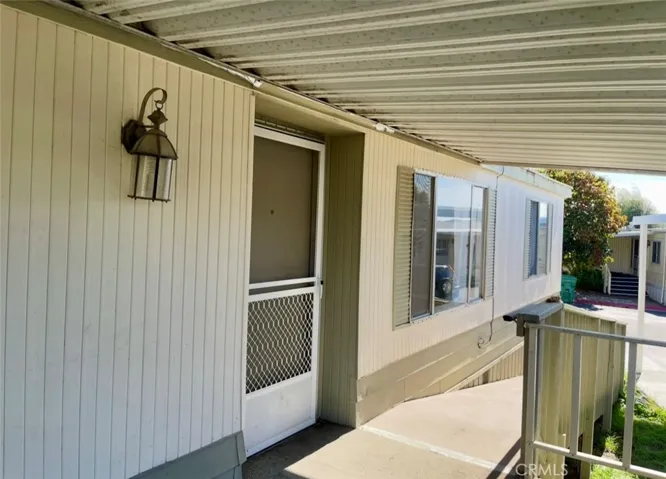 Covered front entry