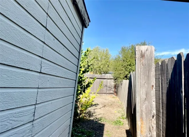 Entry to back yard