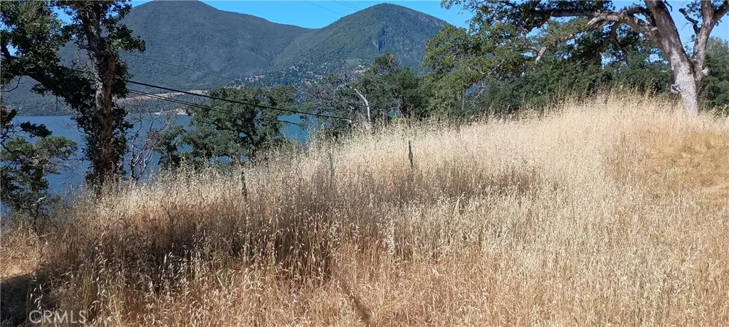 upper buildable portion of lot with view of mount Konocti