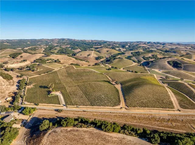 Aerial from southern side of parcel.