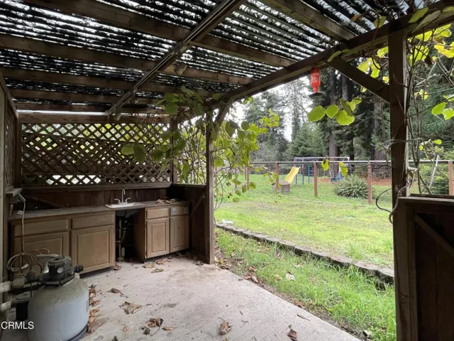 Backyard BBQ Area