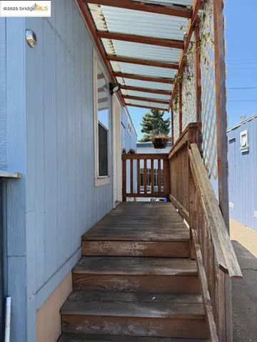 View of stairs