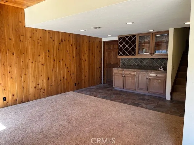 Family room bar