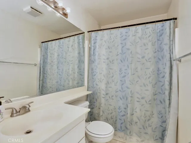 Hallway bathroom