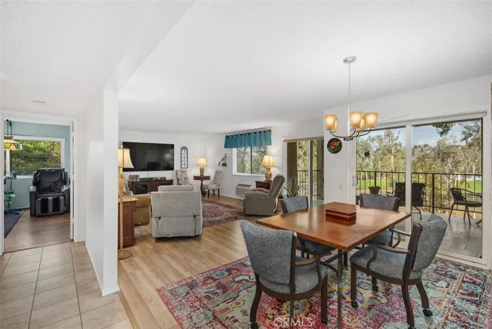 Spacious Living and Dining Room