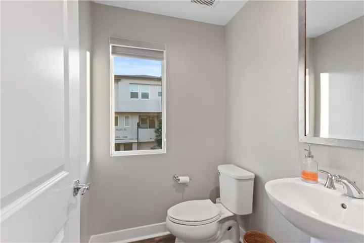 Half Bath perfect for down stairs guests